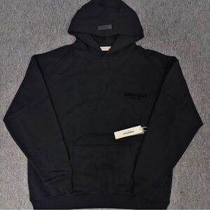 Essentials Men's Black Hoodie